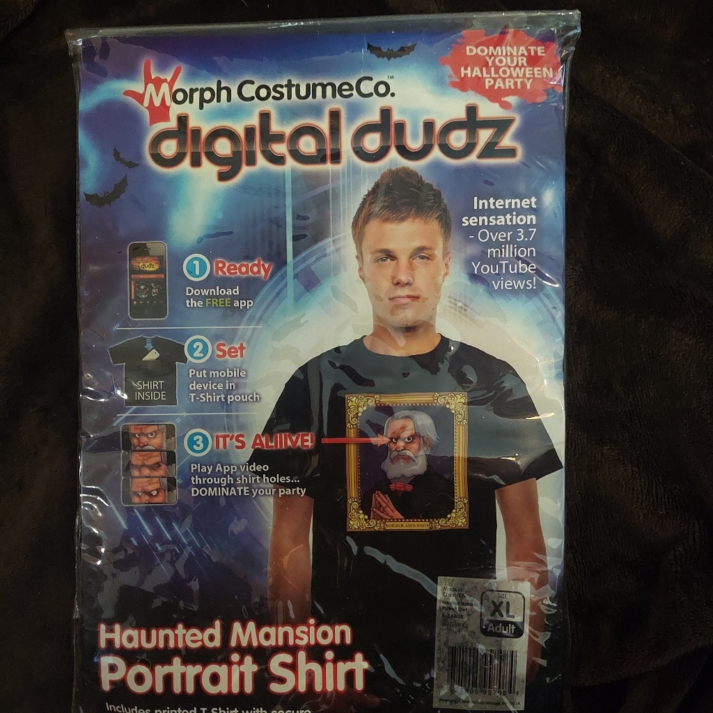 Haunted Mansion Portrait Shirt Adult XL